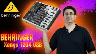 Behringer Xenyx 1204 usb console. We explain everything! Review