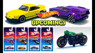 Showcase - Hot Wheels 2024 Mainlines, Ultra Hots Mix 1, Porsche911 Carrera, Honda CB750, Mini Cooper