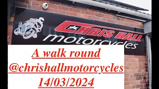March 14th speedy walk round @chrishallmotorcycles #motorcycles #usedbikes