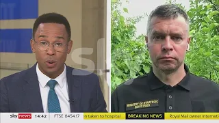 Defence of Kharkiv region, Yuriy Sak on Sky News, 15.05.2024