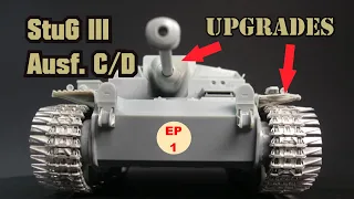 Building the StuG III Ausf.C/D 1/35 Scale from DRAGON - A Kit Review