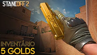 MONTANDO UM INVENTÁRIO DE OURO COM APENAS 5 GOLDS NO STANDOFF 2 *ficou lindo* ‹ P7GOD ›