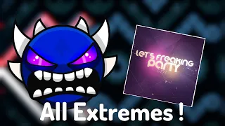 All Extreme demons that uses Sonic Blaster at the SAME TIME !