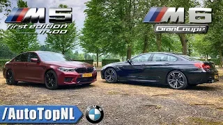 BMW M5 F90 vs BMW M6 F06 REVIEW by AutoTopNL (English Subtitles)