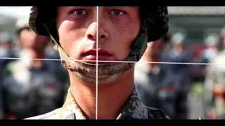 La perfección del desfile - ejército de China