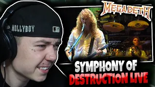 HIP HOP FAN'S FIRST TIME HEARING 'Megadeth - Symphony Of Destruction LIVE in Argentina | REACTION