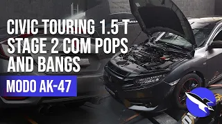 Civic Touring Stage 2 com Pops and Bangs Mapa soviético modo AK-47 passagem no dino + rolê