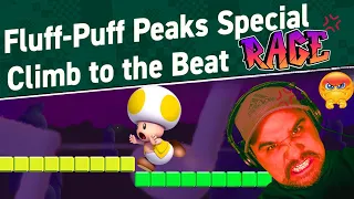 ( RAGE ALERT!!! 60+ ATTEMPTS ) Fluff-Puff Peaks Special Climb to the Beat - Super Mario Bros. Wonder