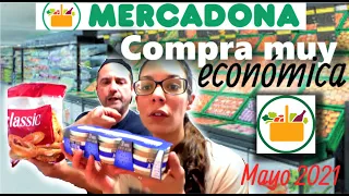 🟢COMPRA MERCADONA muy económica / Mayo 2021 / con precios 💵/ ¿Merece la pena comprar en MERCADONA? 🛒