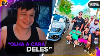 ARUAN REAGE: REAÇÃO DOS MEUS AMIGOS AO VER MINHA AUDI RS4 AVANT NOVA (RENAN FIORINI)-Cortes do Aruan