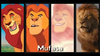 Mufasa Evolution / Simba's father (The Lion King)