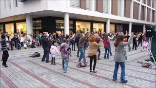 Exeter Flash Mob - Saturday Night Fever - 29th Oct 2011