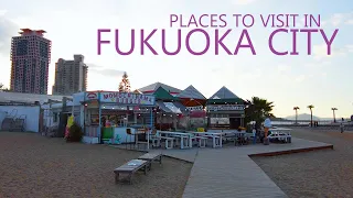 Places To Visit In Fukuoka City 🤖 Gundam, Ohori Park, Fukuoka Tower