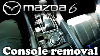 Mazda  6 center console removal/installation | How to replace media console