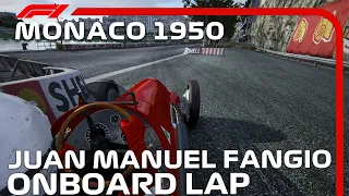 F1 1950 Monaco | Juan Manuel Fangio Onboard | Assetto Corsa