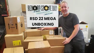 Record Store Day 2022 MEGA Unboxing. Preview Exclusive Vinyl Records, First Looks, Limited Editions