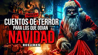 CUENTOS DE TERROR PARA LOS QUE ODIAN LA NAVIDAD RESUMEN EN 15 MINUTOS /THEGEVY