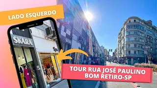 TOUR JOSÉ PAULINO / BOM RETIRO / Lojas - Preços e Contatos #josepaulino