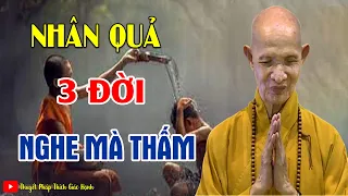 Nhân Quả Nhiều Đời Nghe Lạnh Gáy  | HT Thích Giác Hạnh  Giảng