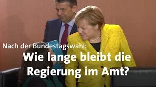 Wie lange bleibt die alte Regierung noch im Amt?