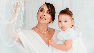 Наталья Фриске вся в белом как невеста с дочкой принцессой Луной Шикарная Фотосессия