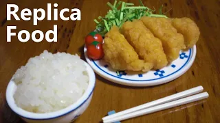 Replica cooking 16 - deep‐fried food