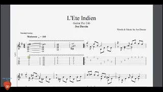 Joe Dassin - L'Ete Indien - Guitar Pro Tab