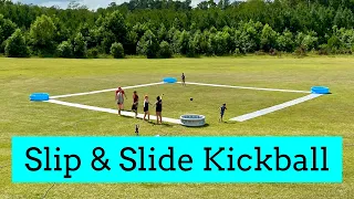 How To Set Up Slip & Slide Kickball