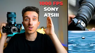 CÓMO GRABAR a 1000 FPS con la SONY A7 SIII / FX3 - Premiere Pro