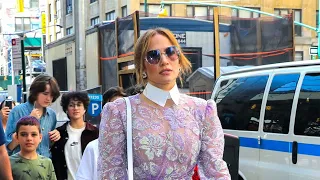 Jennifer Lopez bonds with her husband Ben Affleck's daughter Seraphina in New York