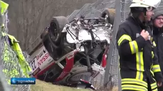 Nürburgring: Zuschauer kommt bei schwerem Unfall ums Leben