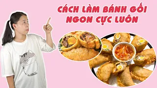 Cách Làm Bánh Gối Cực Kỳ Dễ | HÀ COOKING