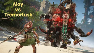 How to kill a Tremortusk easily in just 4 minutes | Aloy faces the mega mammoth | Forbidden West
