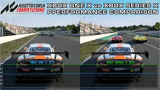 Assetto Corsa Competizione - Xbox One X vs Xbox Series X - Performance Comparison