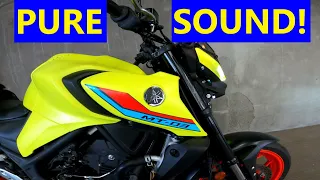 GLORIOUS Exhaust Sound! - Yamaha MT-03