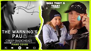 THE WARNING's PAULINA "PAU" "Creep" (Radiohead Cover)  // Audio Engineer & Wifey React