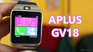 Aplus GV18 MTK6260 Крутые УМНЫЕ СМАРТ ЧАСЫ