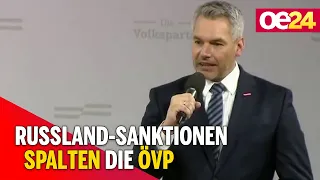 Russland-Sanktionen spalten die ÖVP