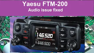 #276 Yaesu FTM-200 Audio Issue Fixed