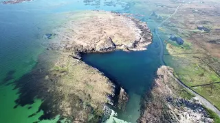 The Wild Atlantic Way.🇮🇪Connemara Beaches from the Air!