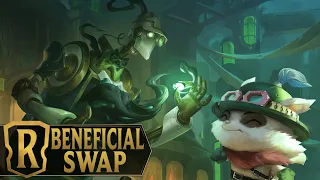 BIG ELUSIVE UNIT WITH DEFECTIVE SWAPBOT ! Teemo Zed Handbuff Deck - Legends of Runeterra Patch 2.12