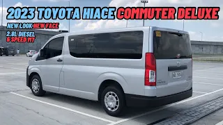 THE NEW 2023 TOYOTA HIACE COMMUTER DELUXE MT | PHILIPPINE EDITION