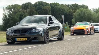 Supercars Accelerating! M2, RS6 C7 Milltek, R8 V10, HELLCAT SRT-8, M4, RS3, GTR, Widebody M5 E60