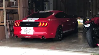 Ford Mustang 2015 GT - Borla Touring Catback - cold start sound