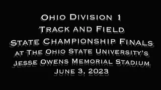 Ohio Division 1 State Championship Finals at Ohio State #trackandfield #track