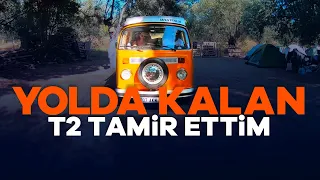 Yolda Kalan Volkswagen T2 Tamir Ettim - 2000 Motora 1.6 Şanzıman Taktık - T2'ler Yolda Kalmaz