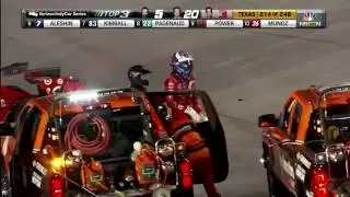 2016 IndyCar Firestone 600 Scott Dixon Crash video ..Wow