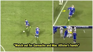 Unbelievable! Garnacho and Mac Allister's Reaction to Di Maria's Epic Free Kick Goal Goes Viral!🚀🔥