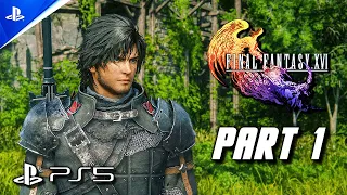 Final Fantasy 16 Gameplay Walkthrough Part 1 (PS5) Full Game 100% - No Commentary