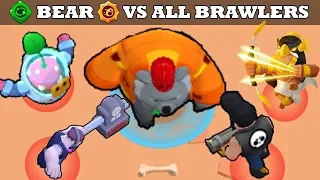 GADGET BEAR NITA VS ALL BRAWLERS IN BRAWL STARS